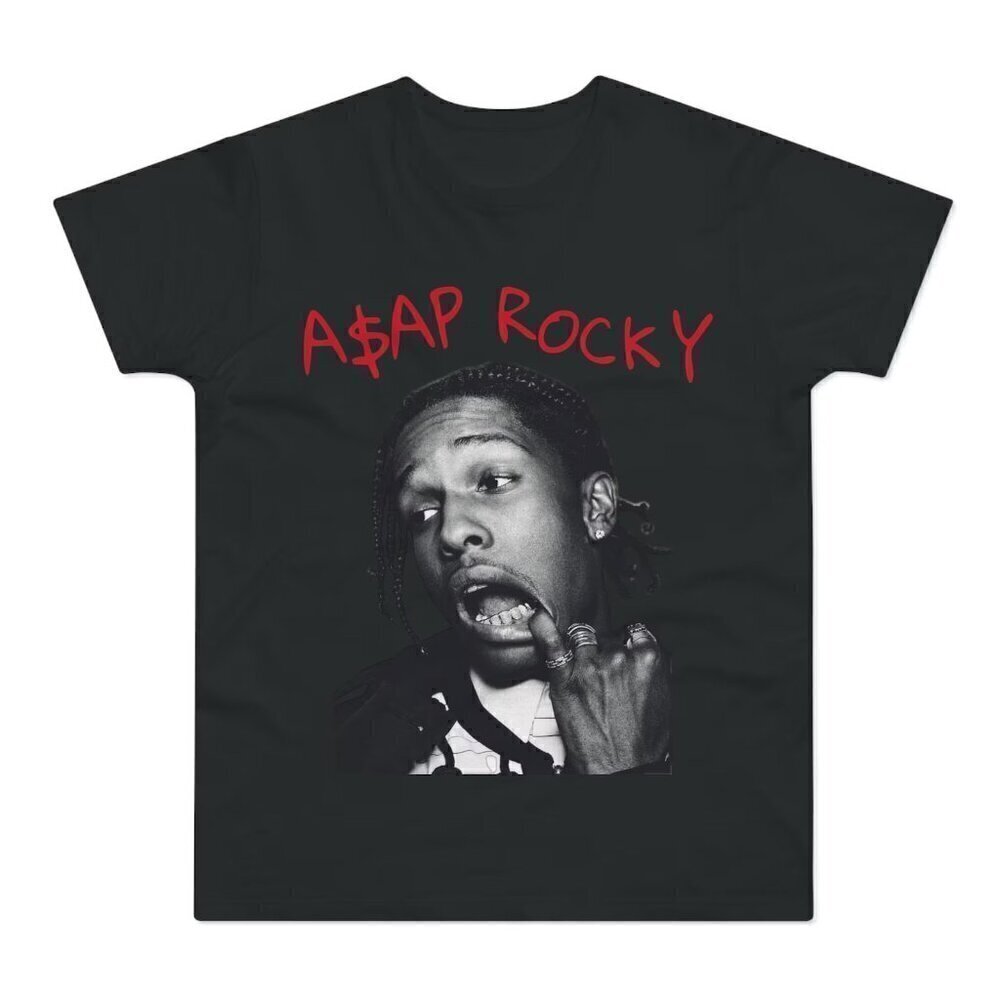 ASAP Rocky Trend Streetwear Hip Hop Fan T-Shirt